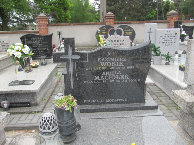 Aniela Maciołek Brzeziny - Grobonet - Wyszukiwarka osób pochowanych