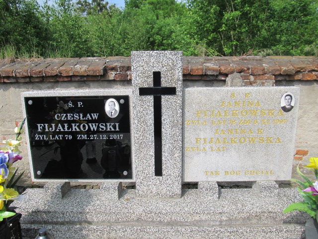 Czesław Fijałkowski 1938 Brzeziny - Grobonet - Wyszukiwarka osób pochowanych