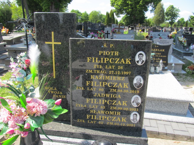 Piotr Filipczak Brzeziny - Grobonet - Wyszukiwarka osób pochowanych