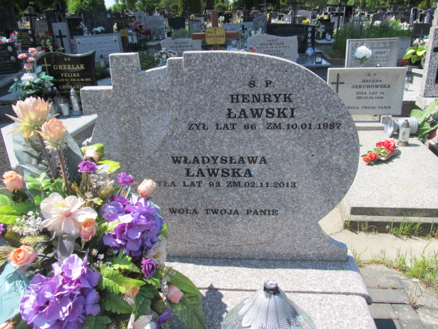 Henryk Ławski Brzeziny - Grobonet - Wyszukiwarka osób pochowanych