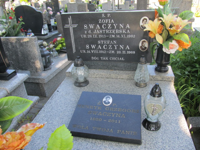 Henryk Swaczyna 1949 Brzeziny - Grobonet - Wyszukiwarka osób pochowanych