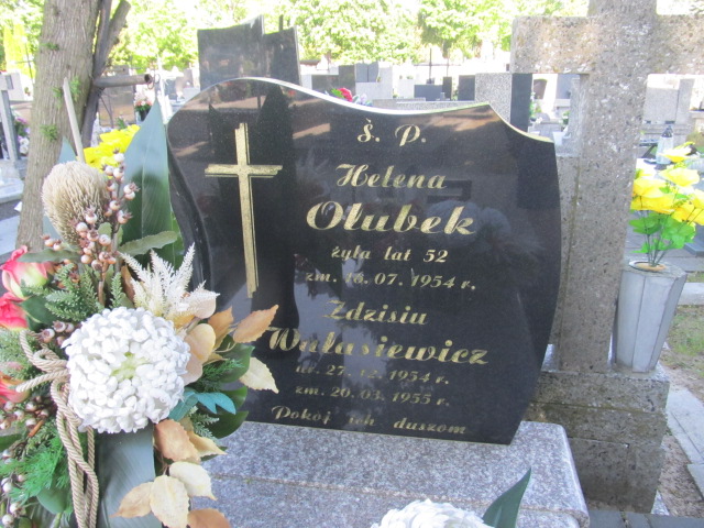 Zdzisław Ołubek 1954 Brzeziny - Grobonet - Wyszukiwarka osób pochowanych