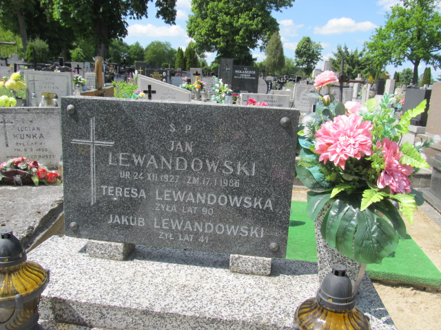Jan Lewandowski 1927 Brzeziny - Grobonet - Wyszukiwarka osób pochowanych