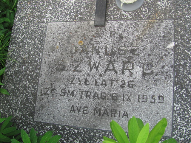 Grób Janusz Szwarc