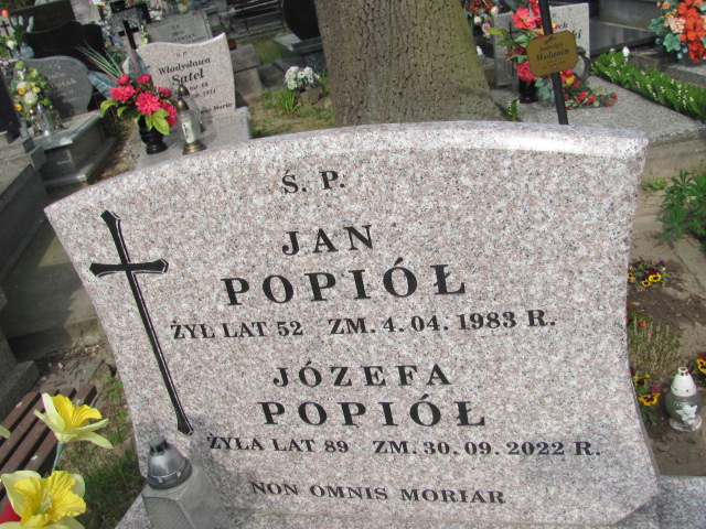 Jan Popiół Brzeziny - Grobonet - Wyszukiwarka osób pochowanych