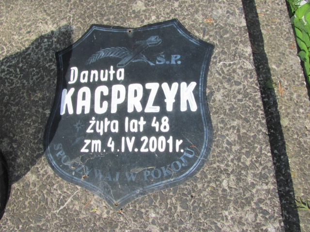 Danuta Kacprzyk Brzeziny - Grobonet - Wyszukiwarka osób pochowanych