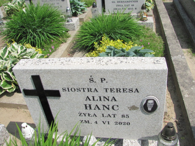 Alina Hanc 1935 Brzeziny - Grobonet - Wyszukiwarka osób pochowanych