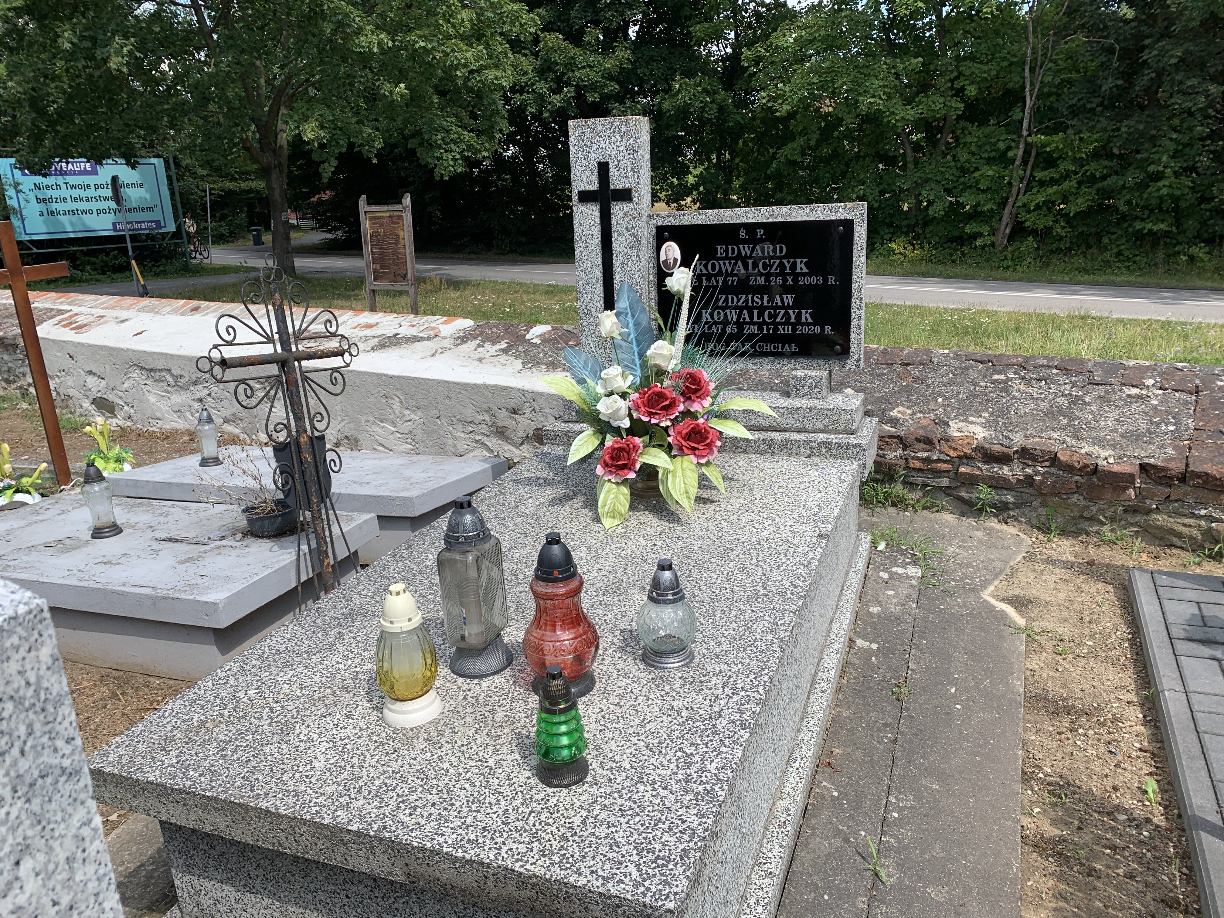 Grób Zdzisław Kowalczyk