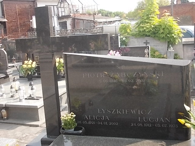 Alicja Łyszkiewicz 1921 Brzeziny - Grobonet - Wyszukiwarka osób pochowanych