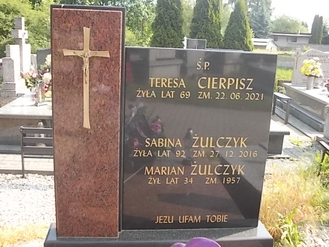 Sabina Żulczyk 1924 Brzeziny - Grobonet - Wyszukiwarka osób pochowanych