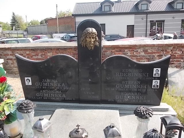 Stefan Gumiński 1917 Brzeziny - Grobonet - Wyszukiwarka osób pochowanych