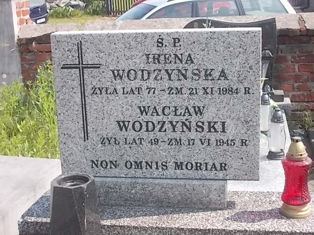 Irena Wodzyńska Brzeziny - Grobonet - Wyszukiwarka osób pochowanych