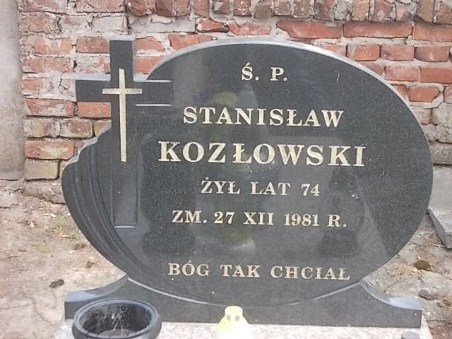 Stanisław Kozłowski Brzeziny - Grobonet - Wyszukiwarka osób pochowanych