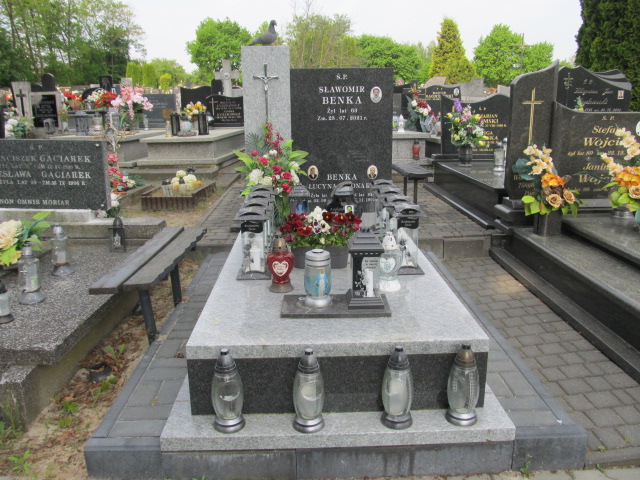 Grób Sławomir Benka