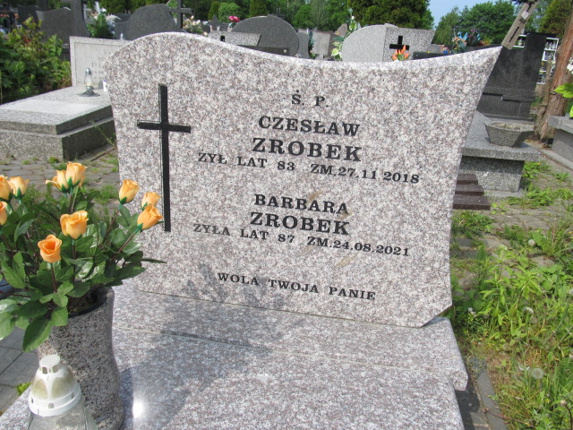 Barbara Zrobek 1934 Brzeziny - Grobonet - Wyszukiwarka osób pochowanych