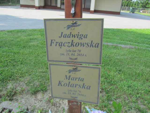 Jadwiga Frączkowska 1936 Brzeziny - Grobonet - Wyszukiwarka osób pochowanych