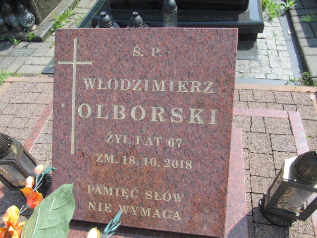 Włodzimierz Olborski 1951 Brzeziny - Grobonet - Wyszukiwarka osób pochowanych