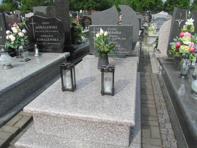 Grób Irena Polińska