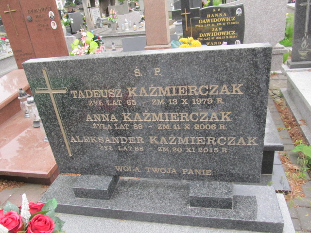Aleksander Kaźmierczak 1947 Brzeziny - Grobonet - Wyszukiwarka osób pochowanych