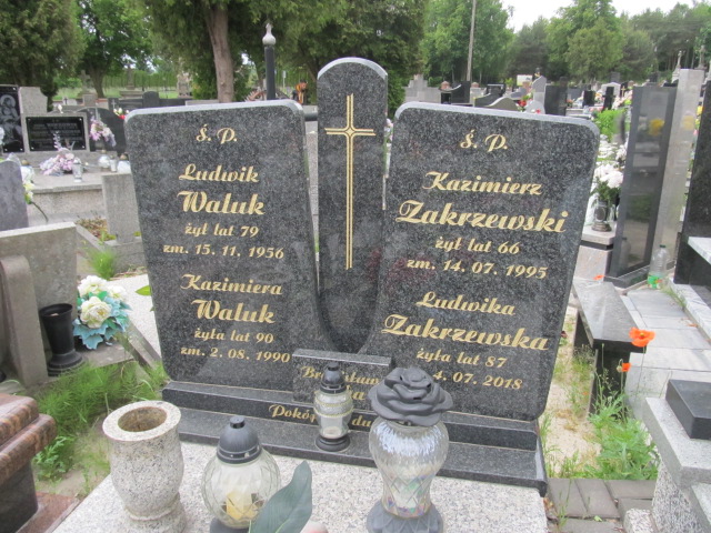 Ludwika Zakrzewska 1931 Brzeziny - Grobonet - Wyszukiwarka osób pochowanych