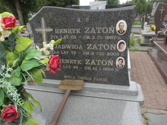 Jadwiga Dziubińska 1956 Brzeziny - Grobonet - Wyszukiwarka osób pochowanych