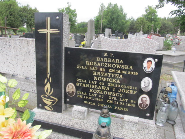 Józef Kozłowski Brzeziny - Grobonet - Wyszukiwarka osób pochowanych