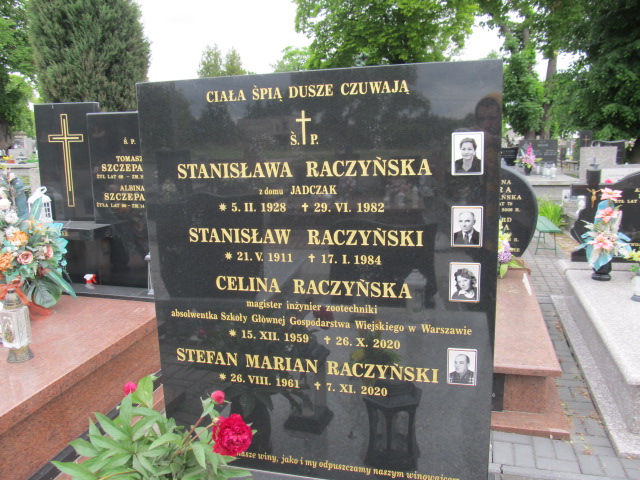 Stanisław Raczyński 1911 Brzeziny - Grobonet - Wyszukiwarka osób pochowanych