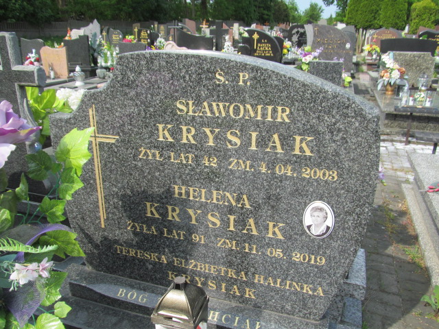 Sławomir Krysiak Brzeziny - Grobonet - Wyszukiwarka osób pochowanych