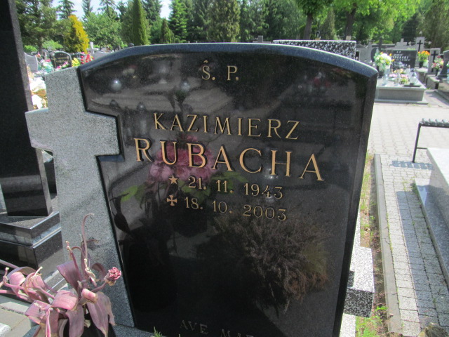 Kazimierz Rubacha 1943 Brzeziny - Grobonet - Wyszukiwarka osób pochowanych