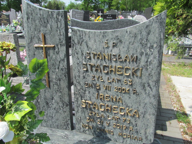 Irena Stachecka 1946 Brzeziny - Grobonet - Wyszukiwarka osób pochowanych