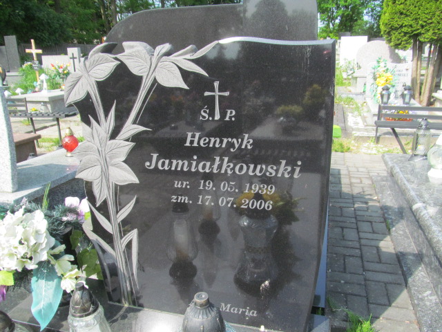 Henryk Jamiałkowski 1939 Brzeziny - Grobonet - Wyszukiwarka osób pochowanych