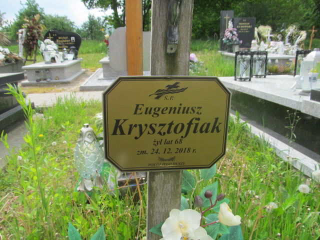 Eugeniusz Krysztofiak 1951 Brzeziny - Grobonet - Wyszukiwarka osób pochowanych