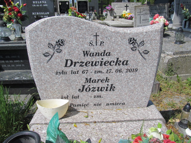 Wanda Drzewiecka 1952 Brzeziny - Grobonet - Wyszukiwarka osób pochowanych