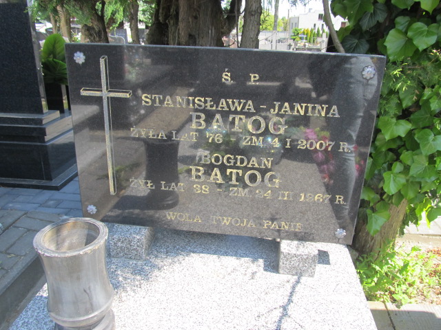 Stanisława Batog Brzeziny - Grobonet - Wyszukiwarka osób pochowanych