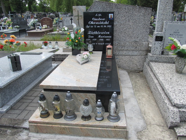 Grób Czesław Okrasiński