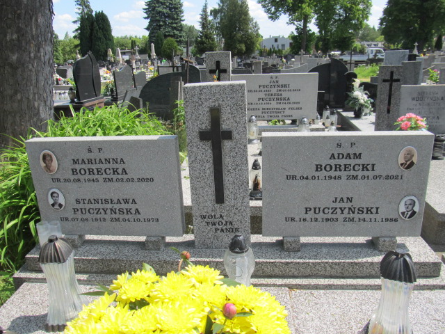Adam Borecki 1948 Brzeziny - Grobonet - Wyszukiwarka osób pochowanych