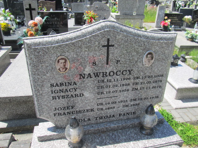 Ignacy Nawrocki 1928 Brzeziny - Grobonet - Wyszukiwarka osób pochowanych