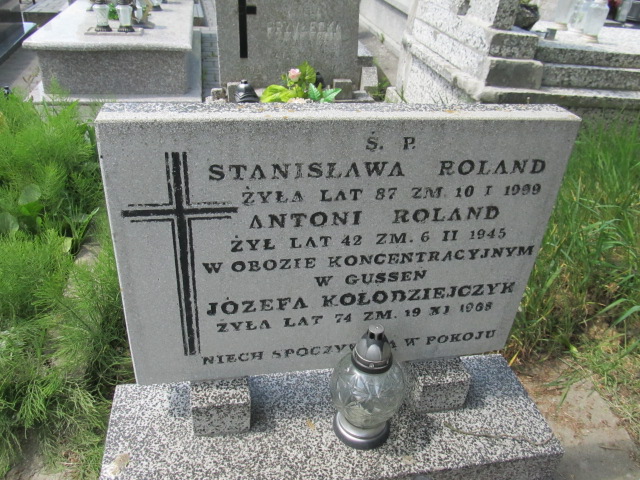 Stanisława Roland Brzeziny - Grobonet - Wyszukiwarka osób pochowanych