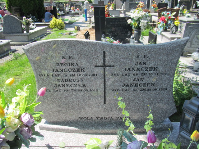 Tadeusz Janeczek 1947 Brzeziny - Grobonet - Wyszukiwarka osób pochowanych