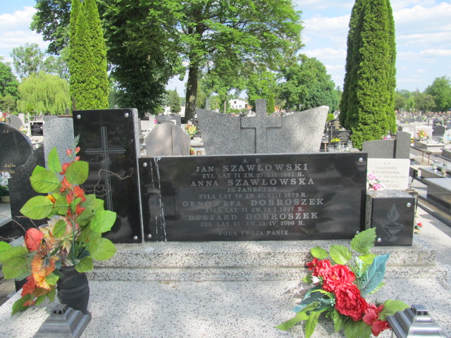 Jan Szawłowski Brzeziny - Grobonet - Wyszukiwarka osób pochowanych