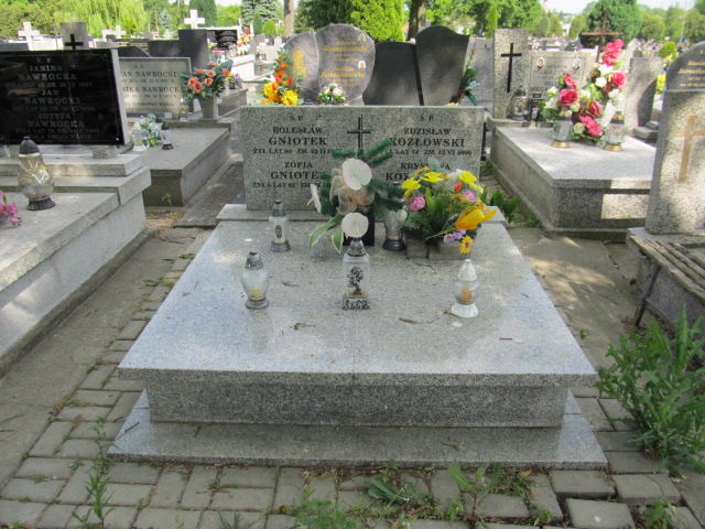 Grób Zdzisław Kozłowski